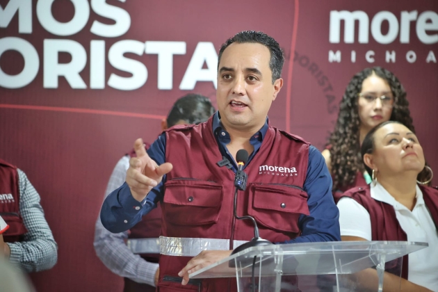 Liderazgos de Morena construyen la mayor fuerza política territorial de Michoacán: JP Celis  