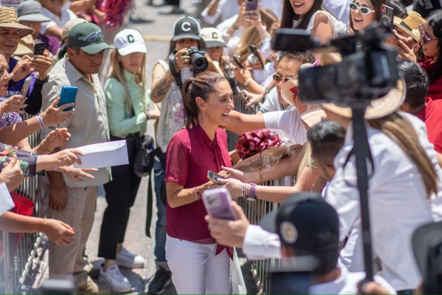 Sheinbaum Pardo concluye su Gira en Sahuayo Michoacán compromete más Universidades y Preparatorias Públicas en la Entidad