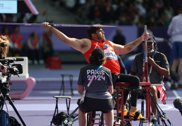 Edgar Fuentes, Gana Plata en Lanzamiento de Jabalina en los Juegos Paralímpicos París 2024 