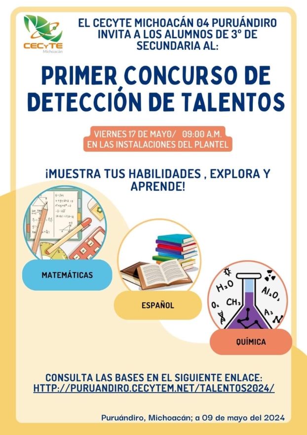 ¿Eres bueno en Matemáticas, Química o Español? El Cecytem te está buscando 