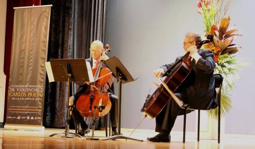 EL MAESTRO CARLOS PRIETO MOSTRÃ“ SU LEGADO Y DELEITÃ“ A SU SELECTO PÃšBLICO EN UN CONCIERTO MARAVILLOSO A LADO DEL GRAN VIOLONCHELISTA WILLIAM MOLINA