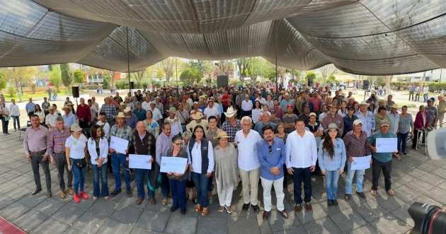 Gobierno de México cumple a productores; entregan en Michoacán Fertilizantes para el Bienestar 