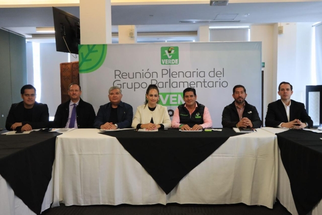 Presenta Partido Verde a diputados integrantes de la 76 Legislatura 