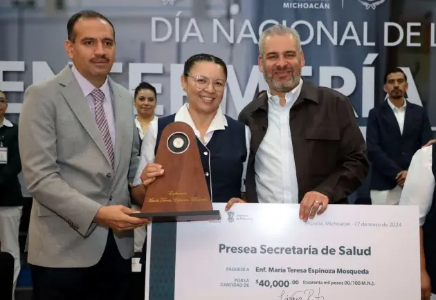 Destaca Ramirez Bedolla trabajo de 12 mil enfermeras en Michoacán 