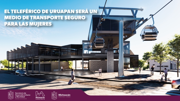 Mujeres merecen un medio de transporte seguro: Sedum, ante construcción del teleférico de Uruapan 