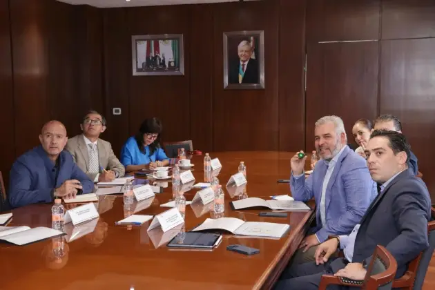 Revisan Ramirez Bedolla y próximo titular de la SICT, proyectos de infraestructura para Michoacán 