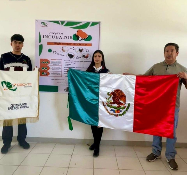 Ganan plata estudiantes del Cecytem en olimpiada internacional de ciencias 