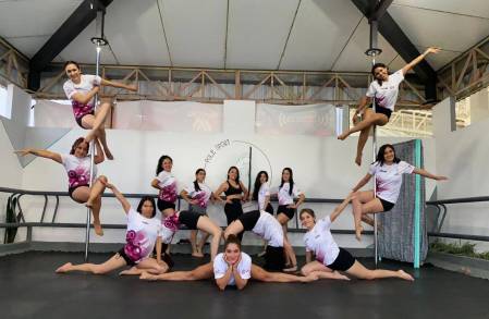 Hacen posible 35 mujeres michoacanas el pole fitness en Cecufid   