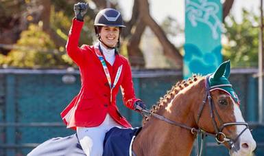 Nicole Meyer:  Mexicana Apasionada del mundo hípico con objetivo olímpico 