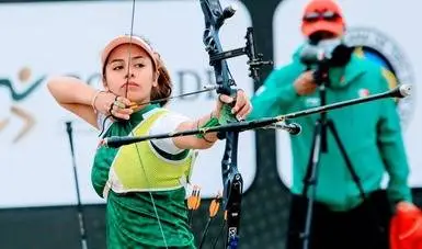 El trabajo se ve reflejado al estar dentro de las mejores arqueras de México: Valentina Vázquez  