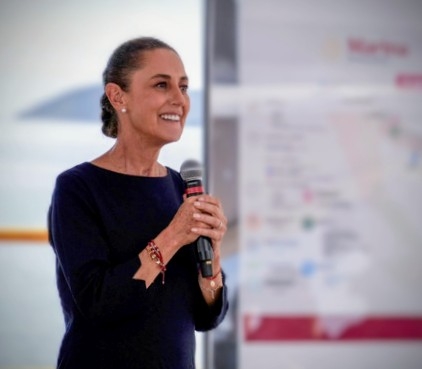 La Presidenta de México Claudia Sheinbaum informa a cerca del envío de ayuda humanitaria a Cuba 