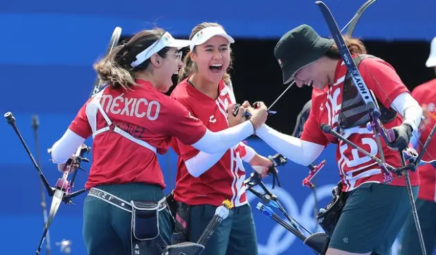 México obtiene su primera medalla olímpica por equipos femeniles de tiro con arco 