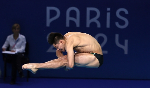 Osmar Olvera Gana Bronce en Clavado de Trampolín Individual en los Olímpicos de  París 2024 