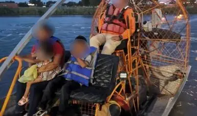  INM continua con su labor pro migrantes: rescata  a tres personas y recupera los cuerpos de otras tres en el Río Bravo 