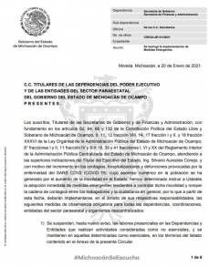 Define Gobierno del Estado las dependencias y entidades que deberán cerrar oficinas 