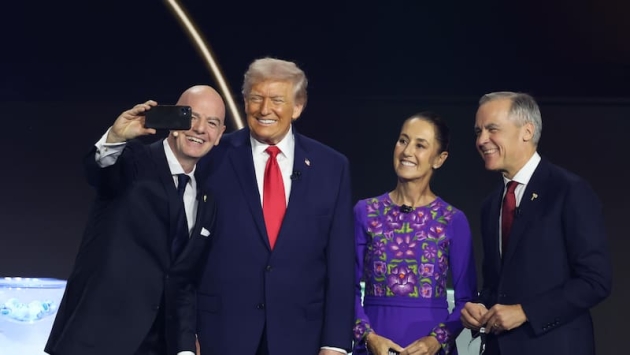 Donald Trump con Aprecio por el Trabajo Presidencial de Sheinbaum Pardo durante el evento de FIFA